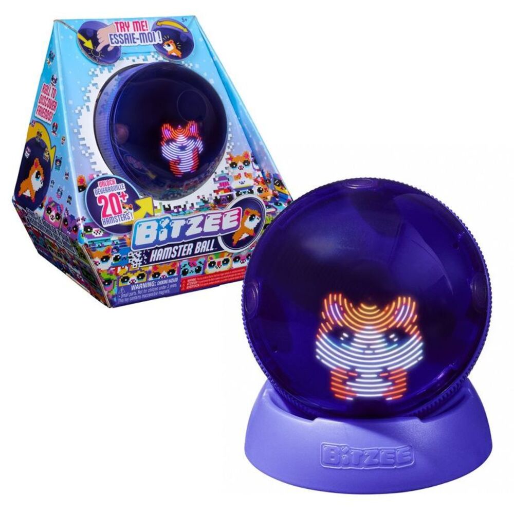 Bitzee -  Interactive Hamster Ball Toy Blue